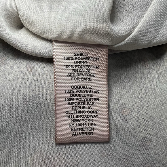 Philosophy Tunic Blouse Long Sleeve Brown Pink Floral Sheer V-Neck Woman’s 1X - Picture 14 of 15